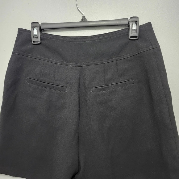 Anthropologie women's high rise black shorts size 6 - Picture 7 of 10